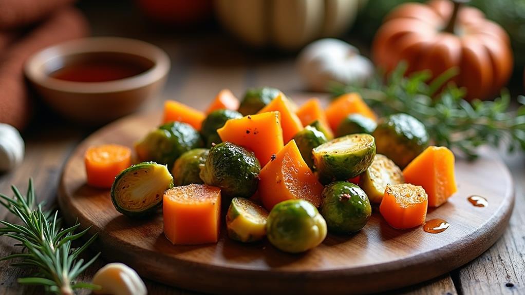 autumn harvest vegetable mix
