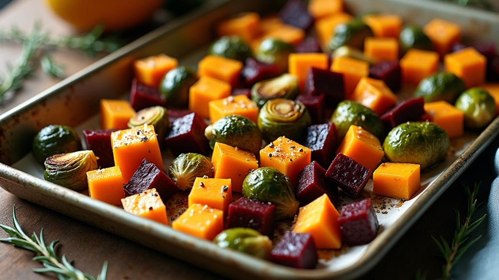 autumn roasted vegetable medley