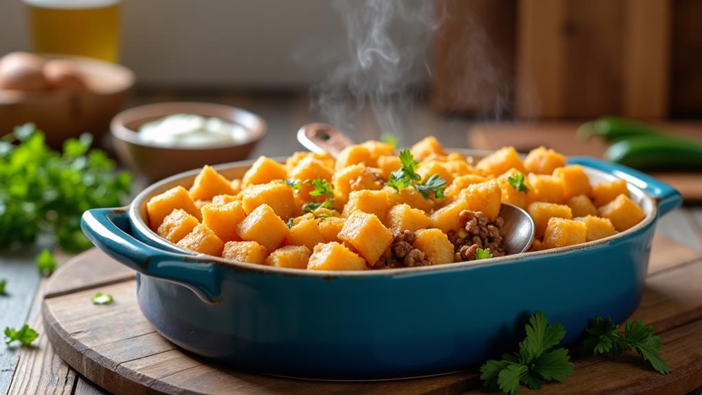 cheesy potato comfort dish