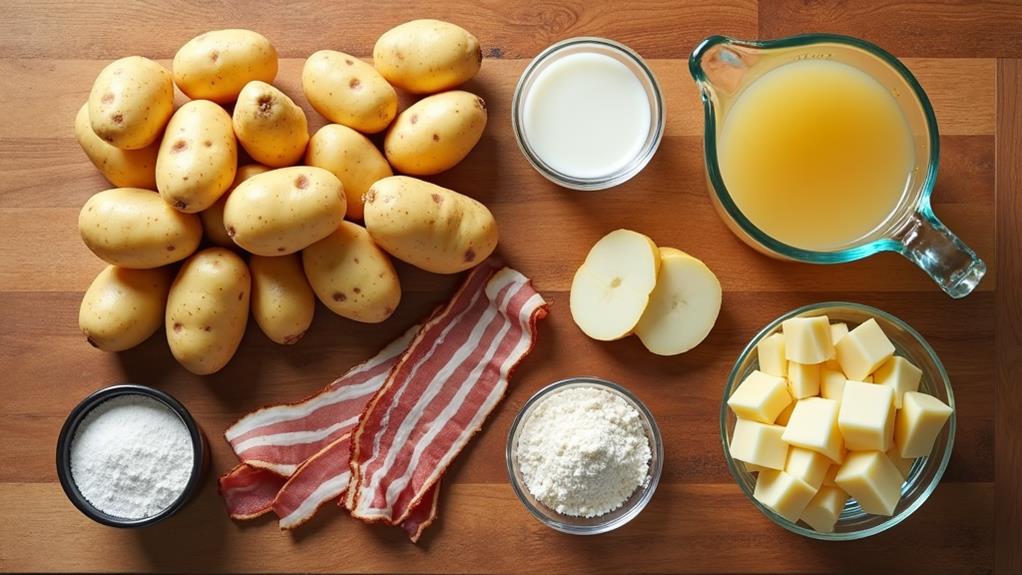 cooking instructions and ingredients