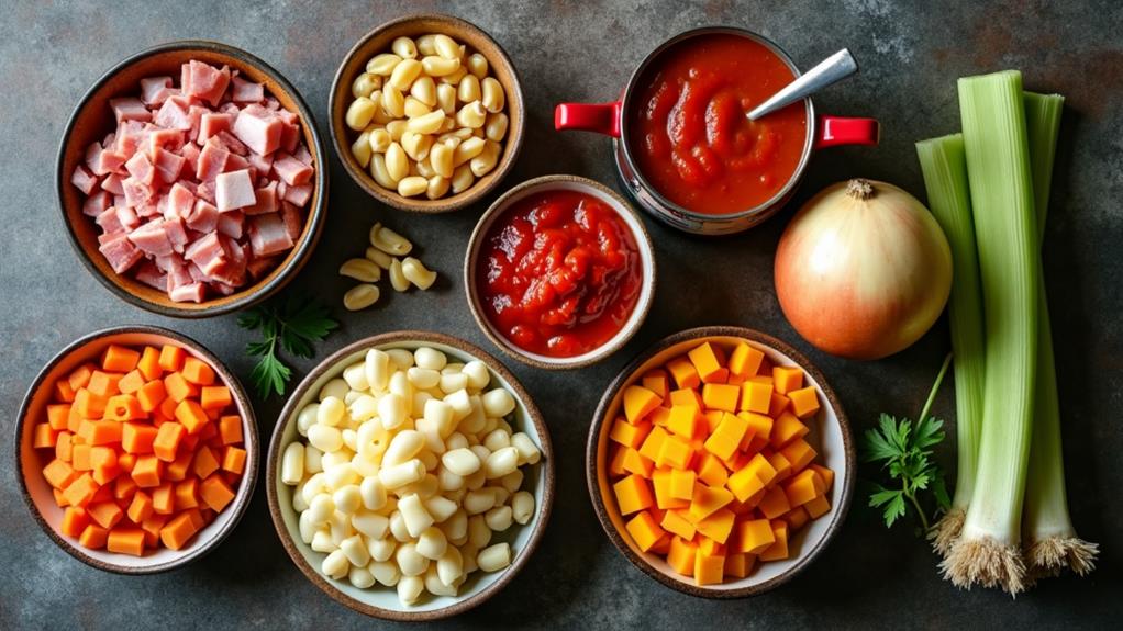 cooking instructions and ingredients