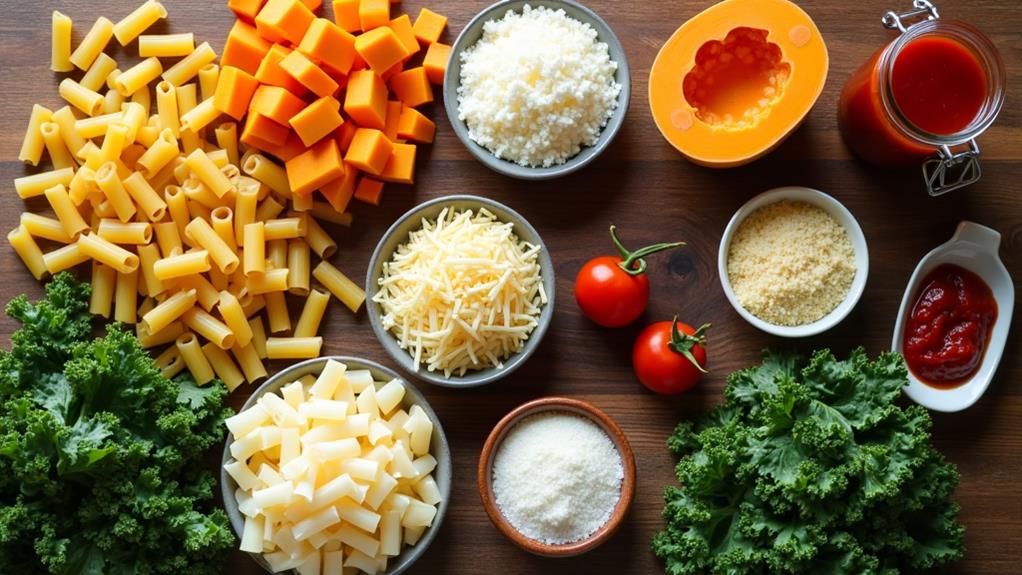 cooking instructions and ingredients