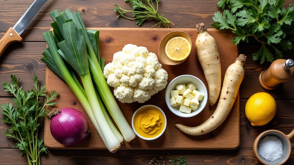 cooking instructions and ingredients
