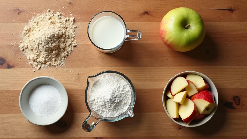 cooking instructions and ingredients