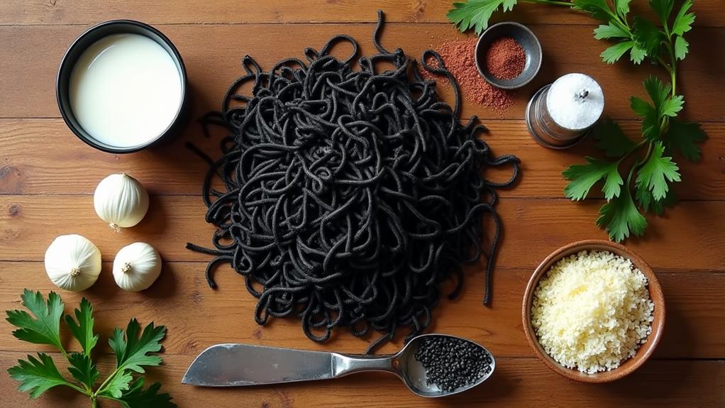cooking instructions and ingredients