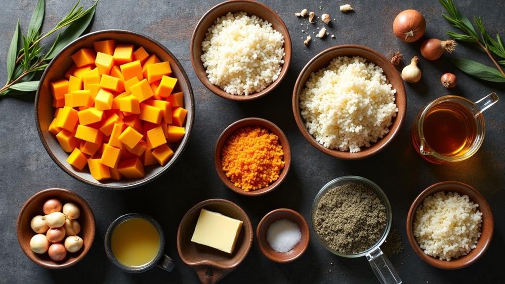 cooking instructions and ingredients