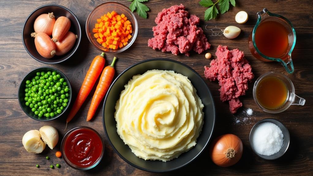 cooking instructions and ingredients