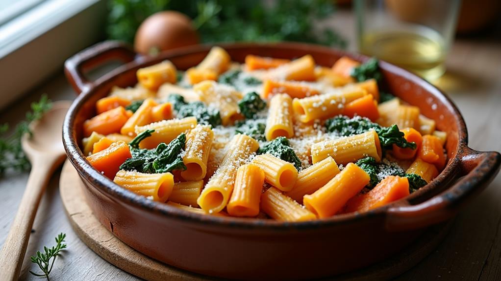 cozy seasonal pasta dish