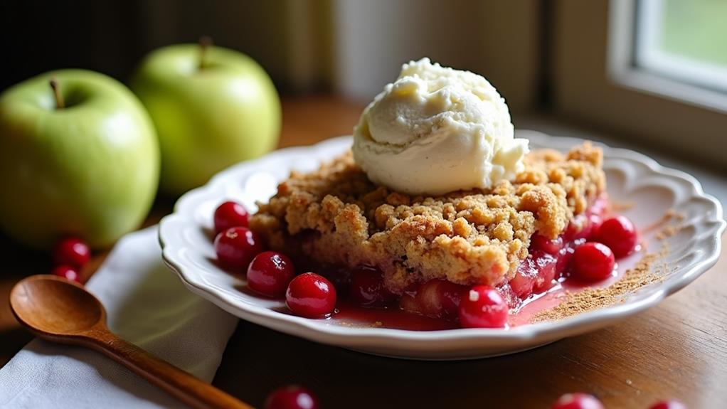 cranberry apple dessert delight