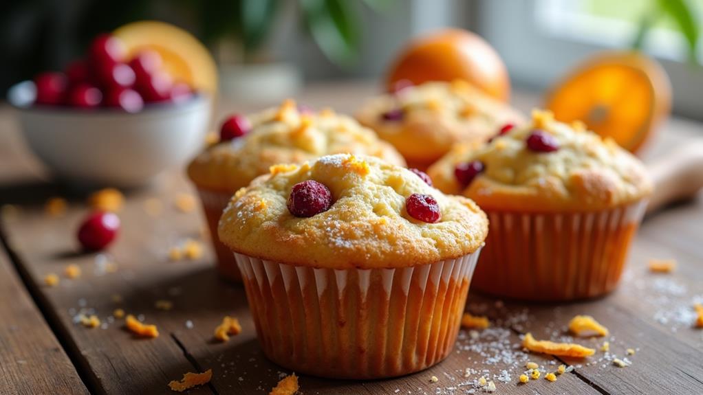 cranberry orange muffin recipe