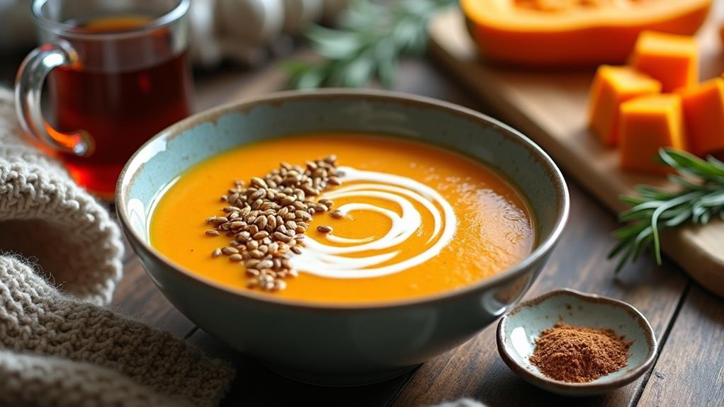 creamy butternut squash soup
