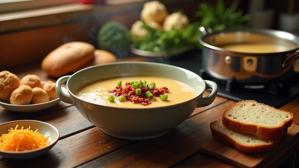 creamy comforting potato dish