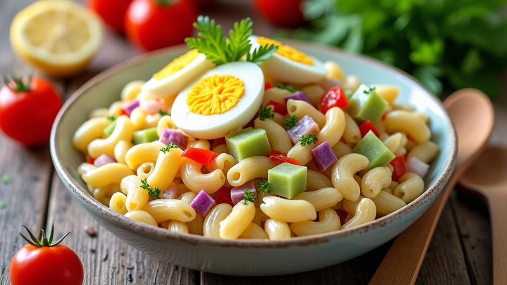 creamy pasta salad delight