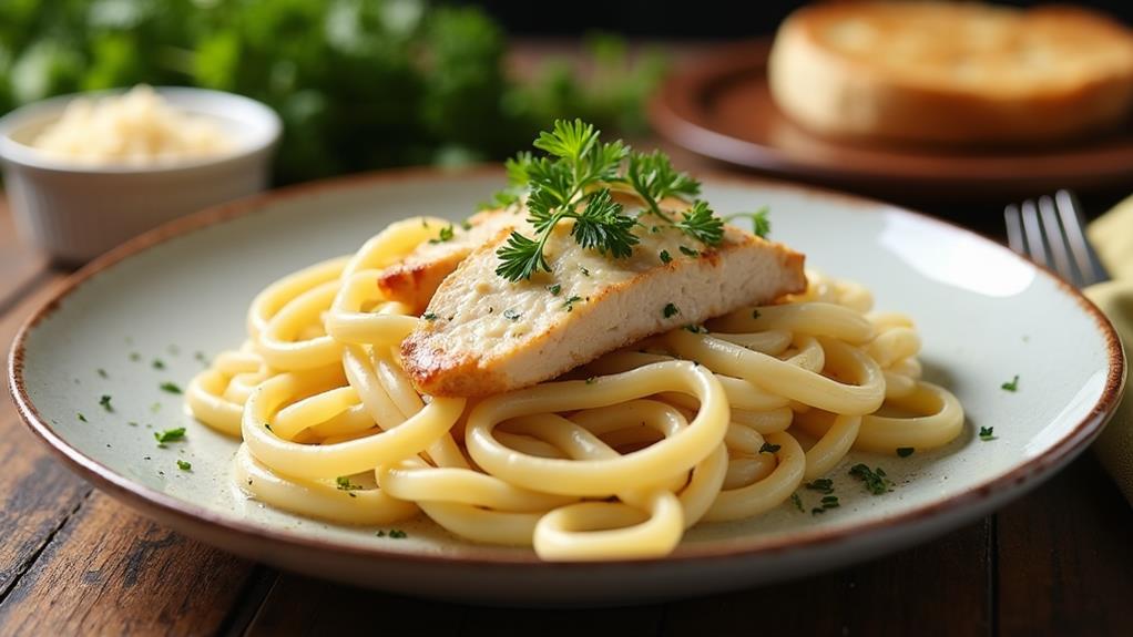 creamy pasta with chicken