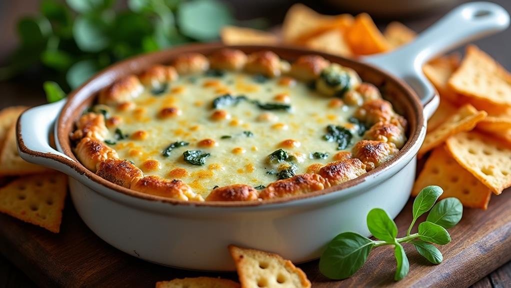 creamy spinach artichoke appetizer