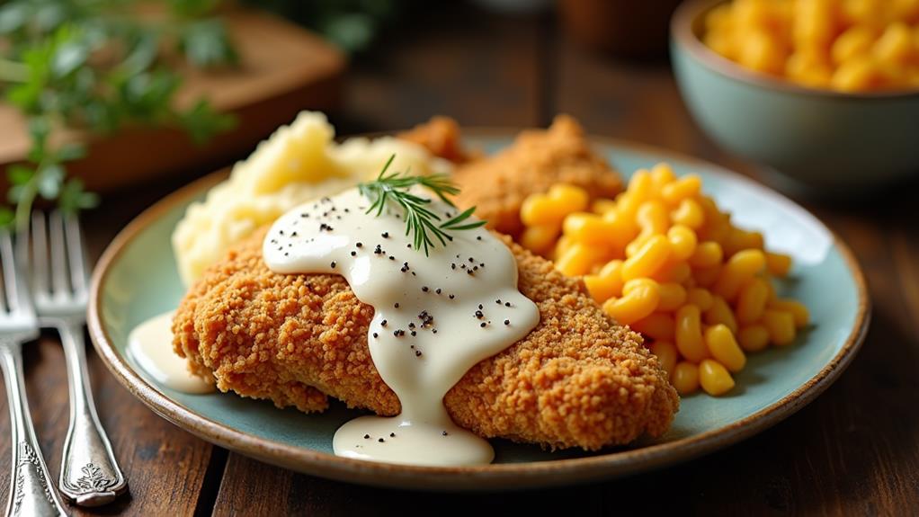 crispy southern style fried chicken