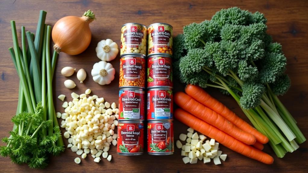 culinary instructions and ingredients