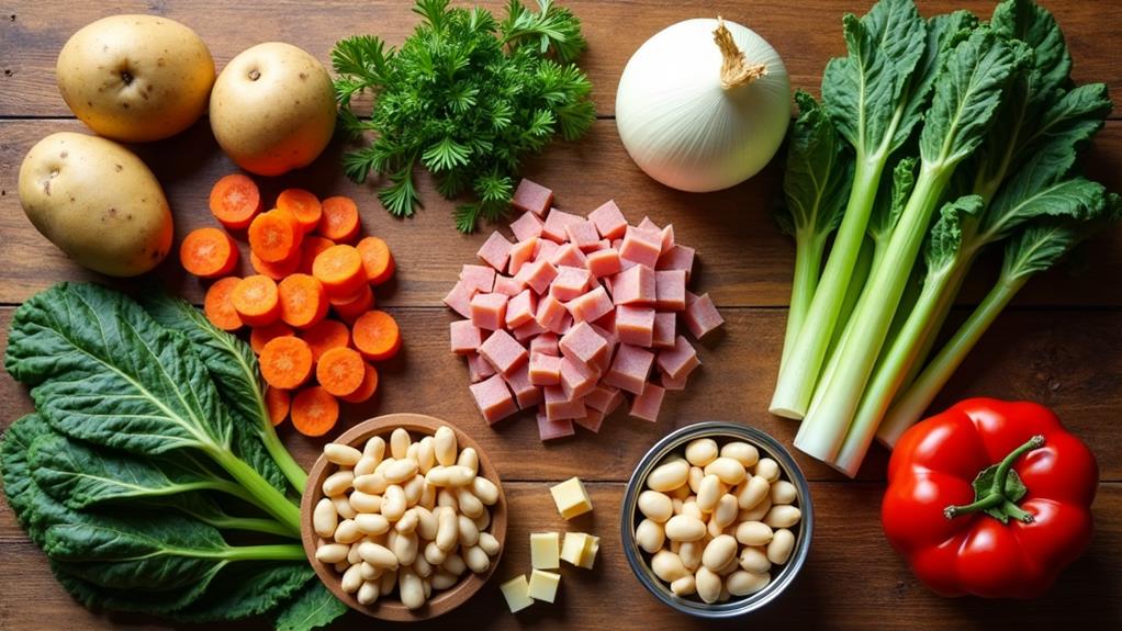 culinary instructions and ingredients