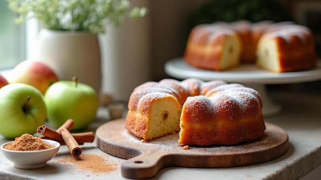 delicious apple cinnamon dessert