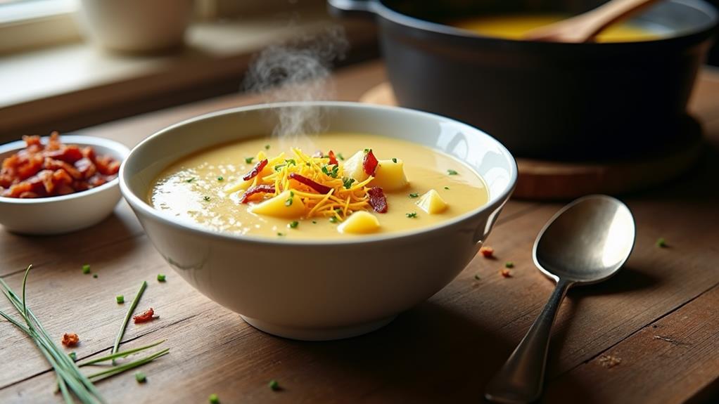 delicious creamy potato soup
