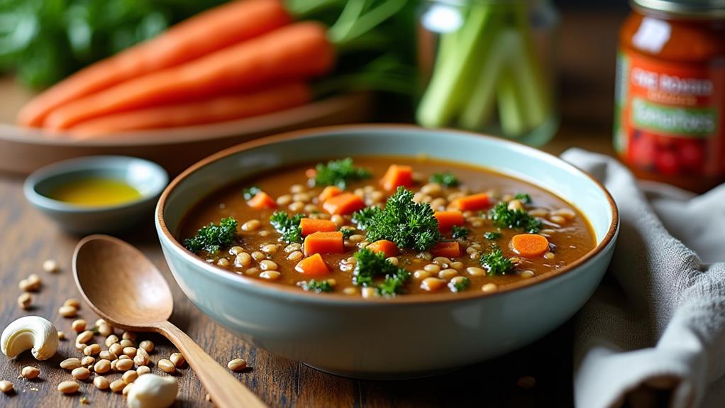 delicious healthy lentil soup