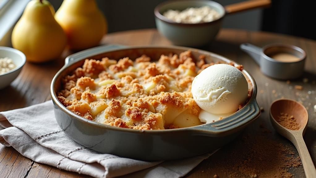 delicious pear dessert recipe