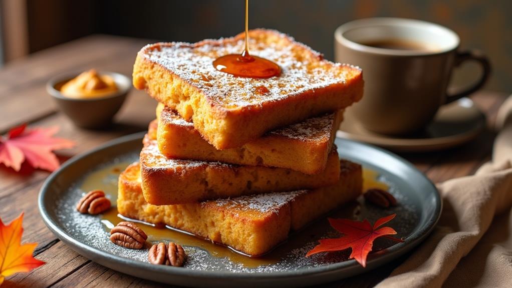 delicious pumpkin french toast