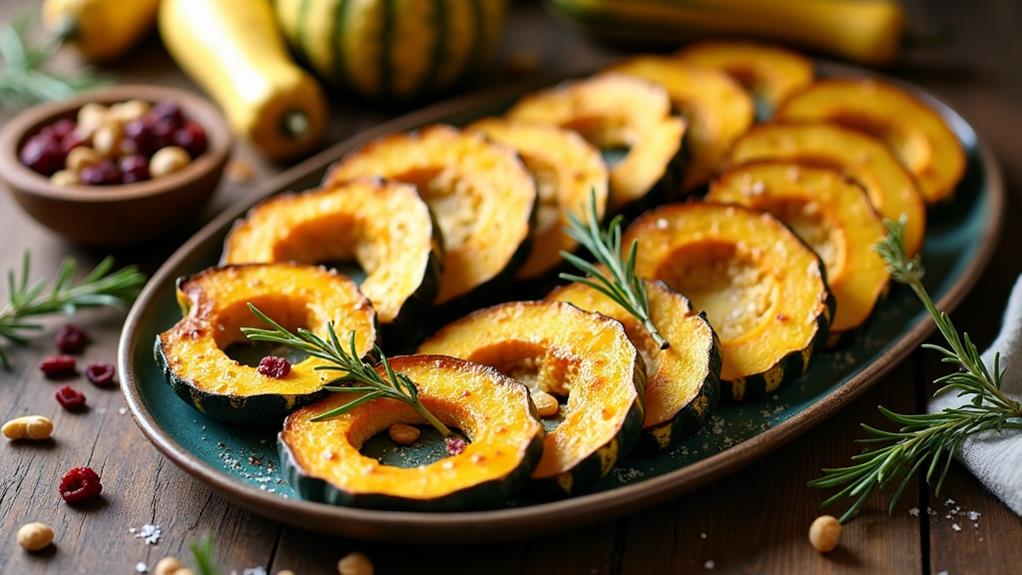 delicious roasted delicata squash