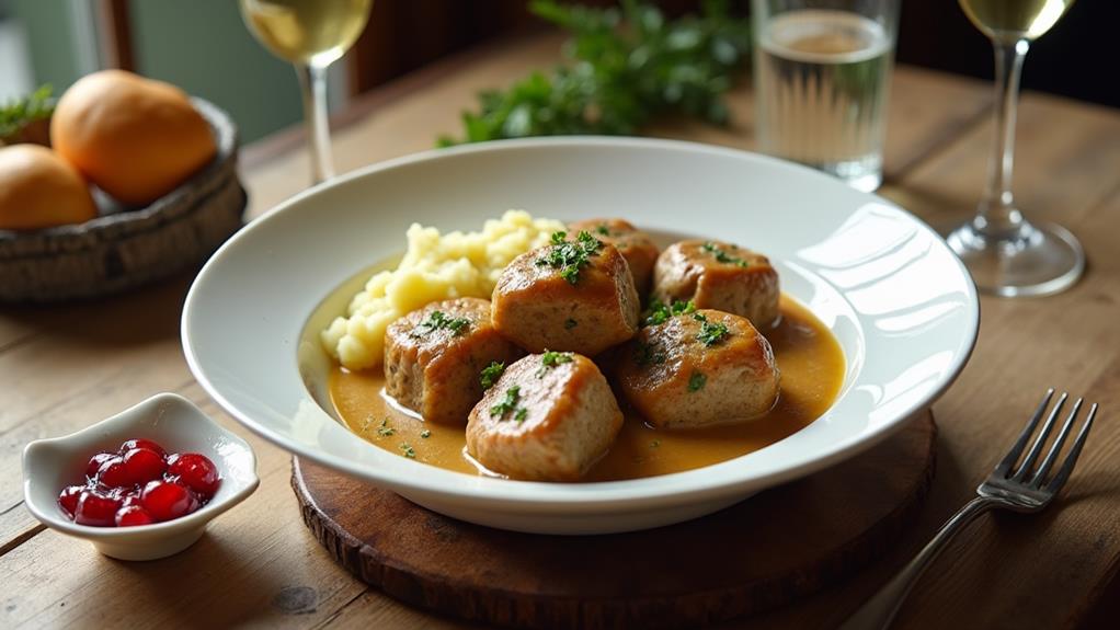 delicious swedish meatball dish