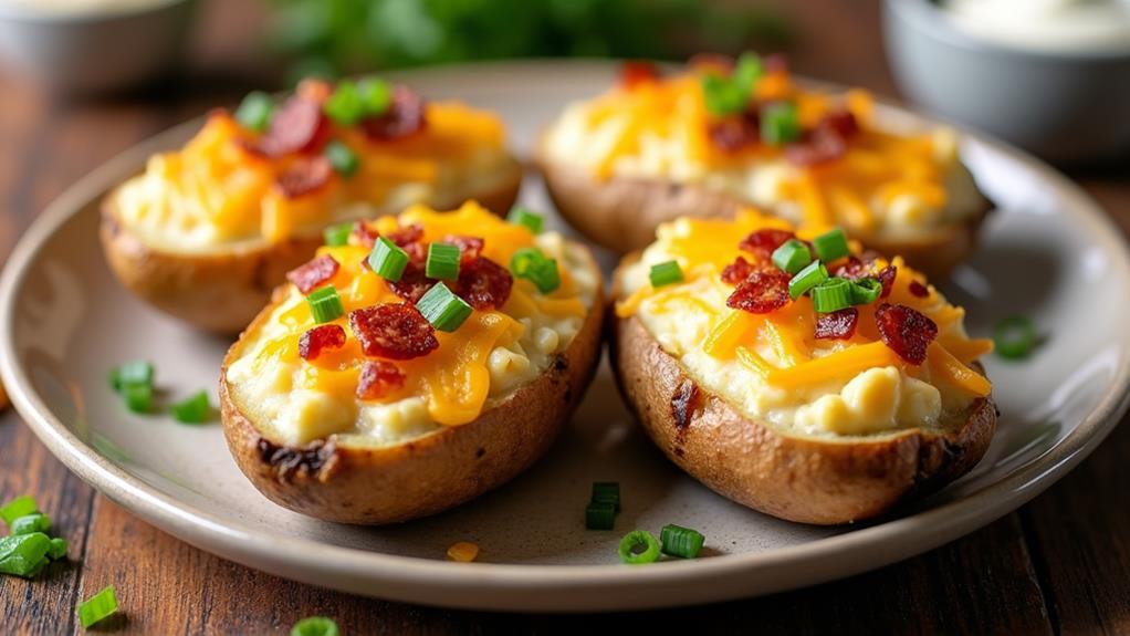 delicious twice baked potatoes