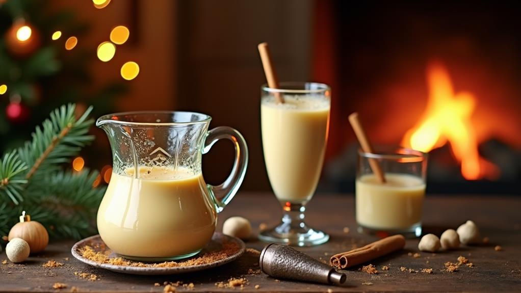 festive creamy holiday drink