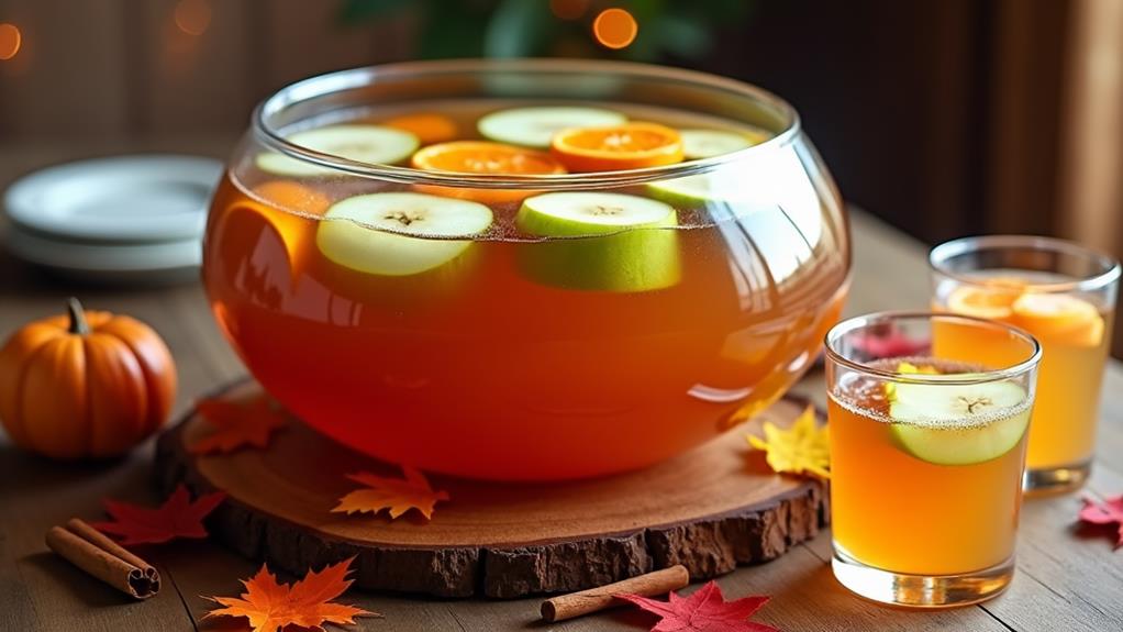 festive spiced cider beverage