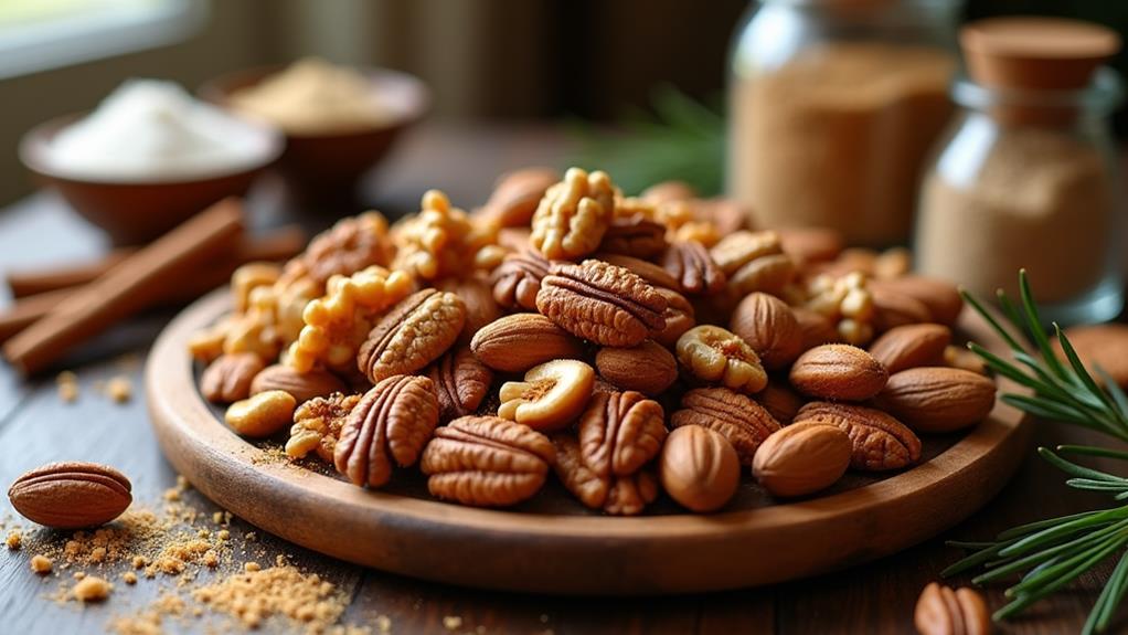 flavorful roasted mixed nuts