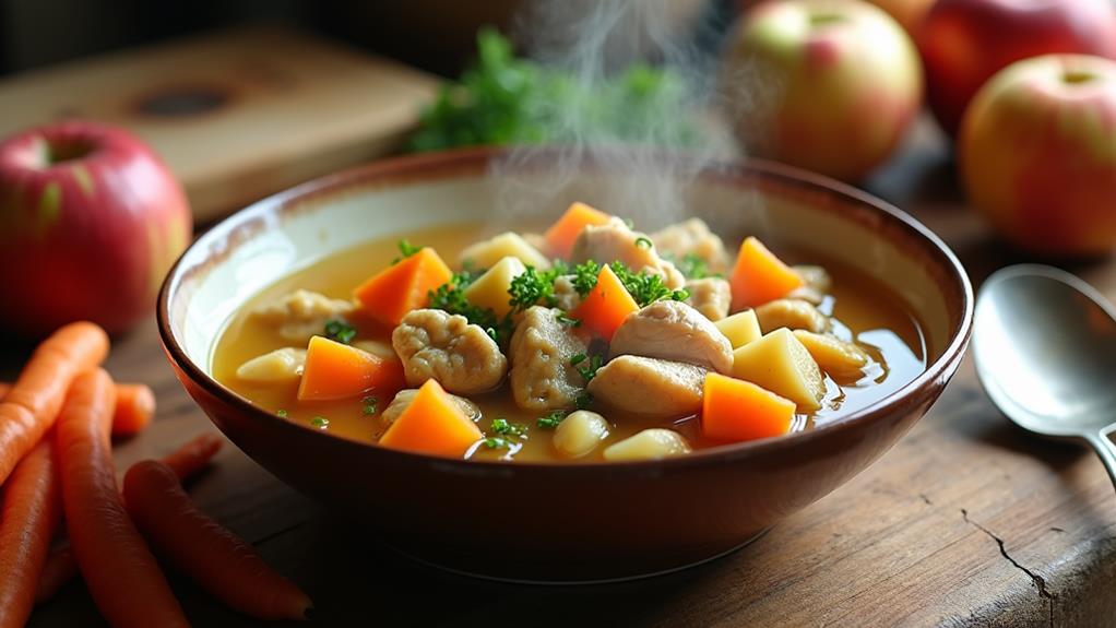 hearty autumn chicken stew