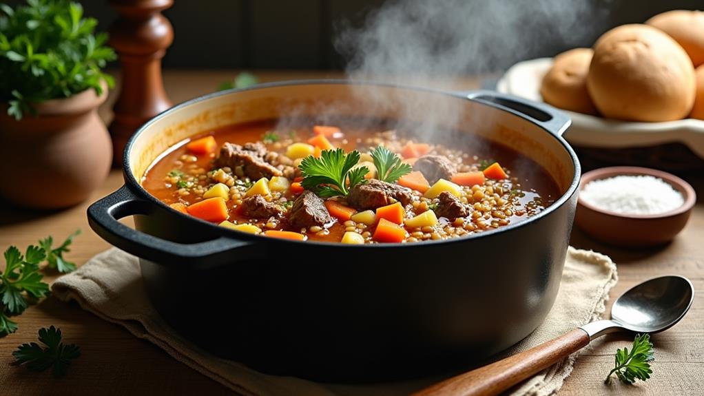 hearty beef barley stew
