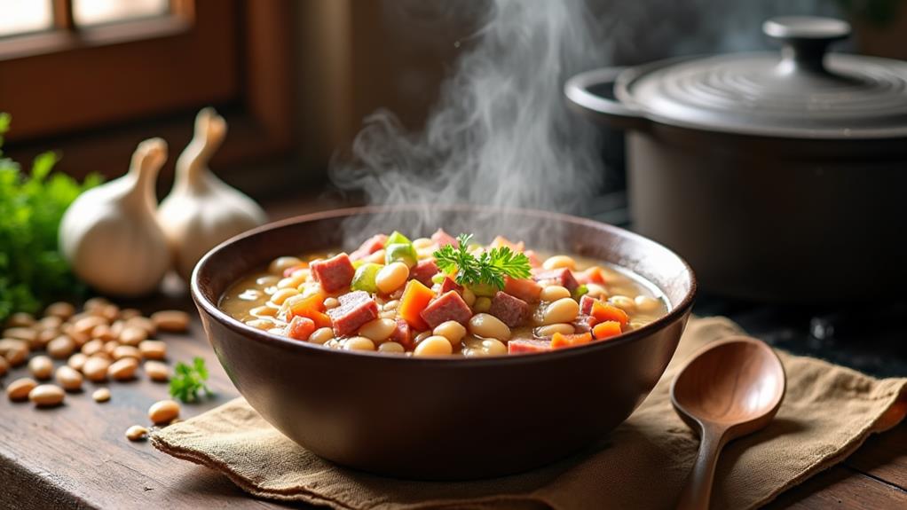 hearty ham bean soup
