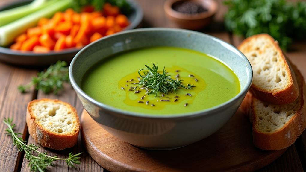 hearty split pea soup