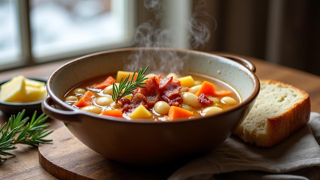 hearty winter bean soup