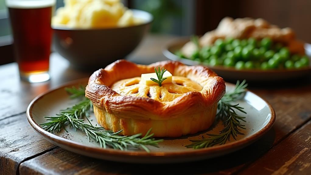 savory beef ale pastry