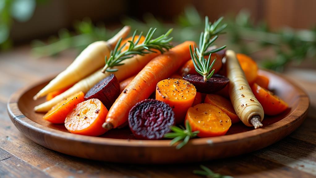 savory oven roasted roots