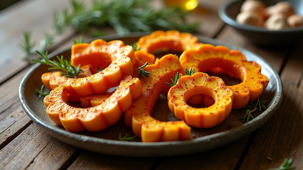 savory roasted winter squash