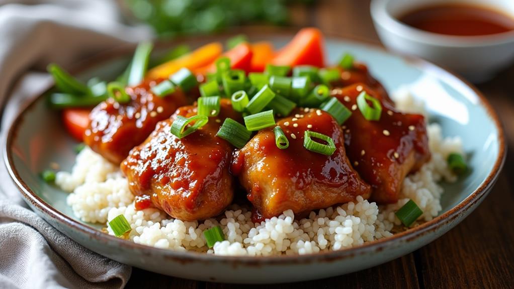 savory slow cooked chicken dish