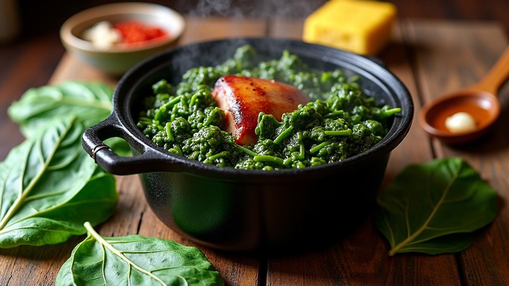 savory southern collard greens