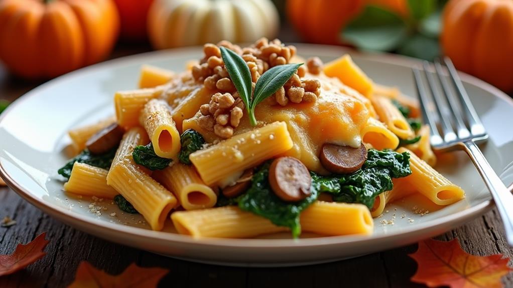 seasonal pasta dish delight