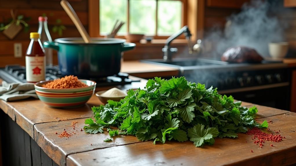 southern leafy green vegetable