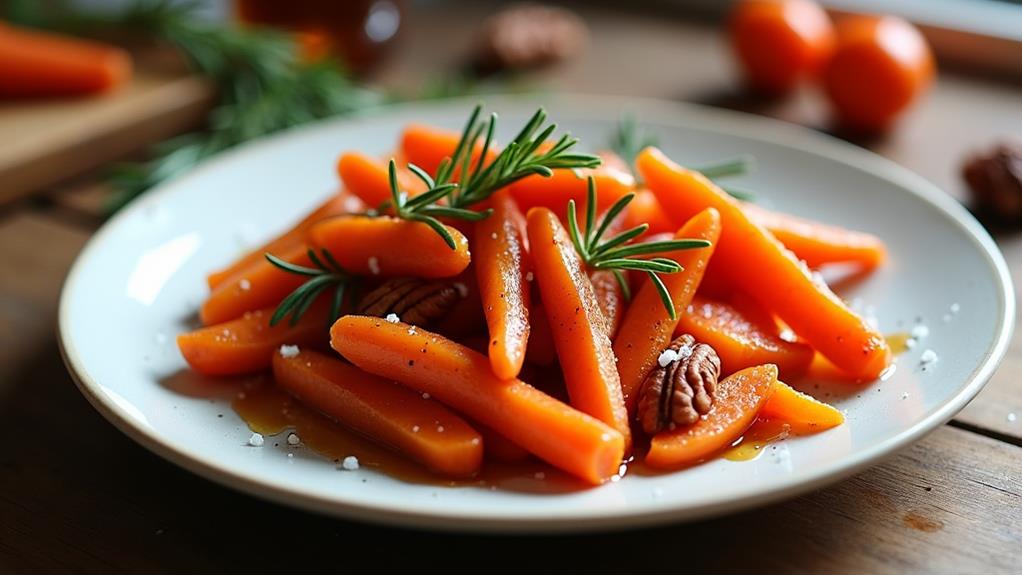 sweet maple carrot side