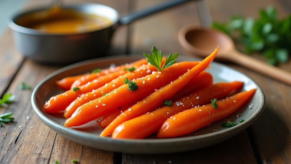 sweetened shiny vegetable side