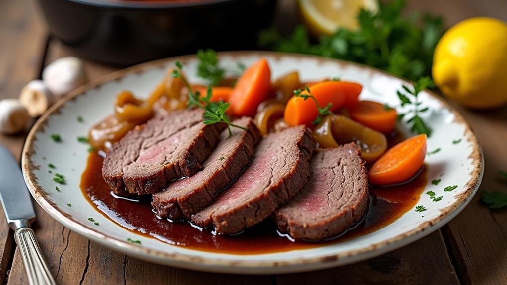 tender braised beef brisket