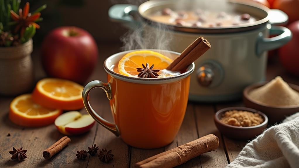 warm autumn beverage delight