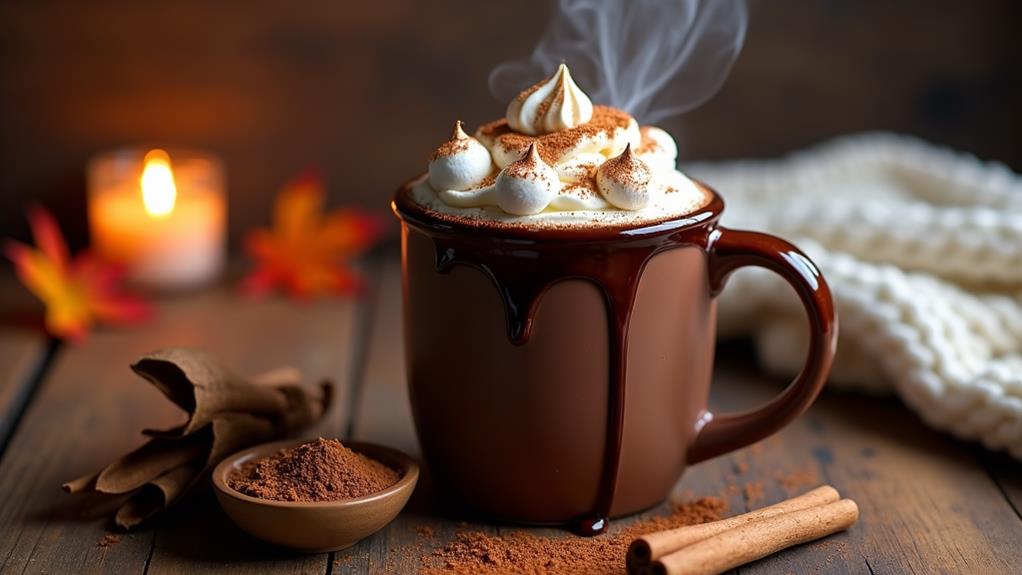 warm flavored cocoa delight